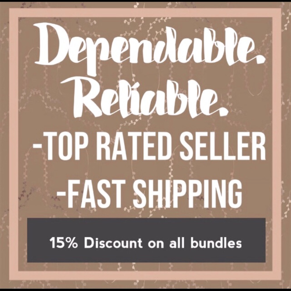 Dependable. Reliable.